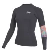 Mystic Lunar L/S Vest Néoprène 2mm Femmes T-shirt Lycra -Surf Soldes Boutique mystic lunar l s vest neoprene 2mm women rash guard ty