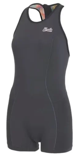 Mystic Lunar Short John 2/2mm Back Zip Combinaison Neoprene Femm