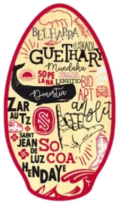 Skim One Basque Wood 41 Skimboard